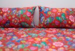 Vibrant Butterfly Dreams Cotton Bedsheet Set