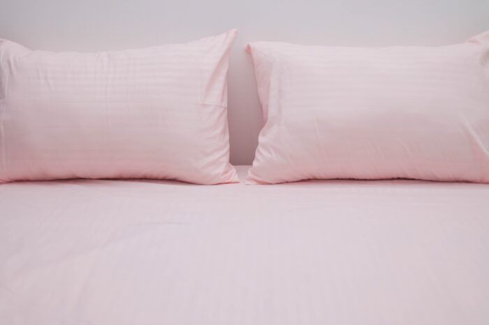 Soft Pink Cotton Bedsheet Set