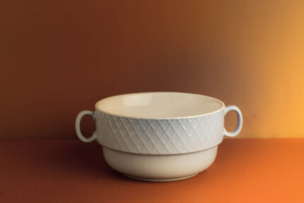 Double-Handled Ceramic Bowl