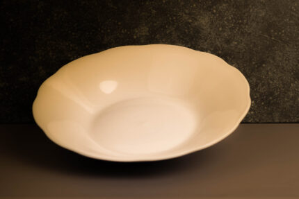 Fluted Edge Serving Bowl