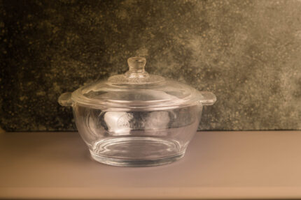 Crystal Clear Dish with Lid